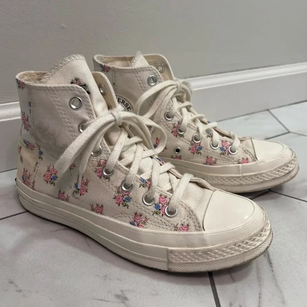 Converse Chuck Taylor All Star Gran-Z Patchwork Floral High-Top Sneaker Size 7